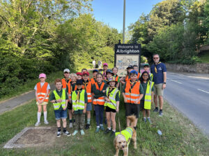 1st Albrighton Scouts dig
