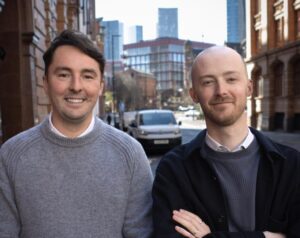 Joe Averill (left) and Sam Harris of LEVEL