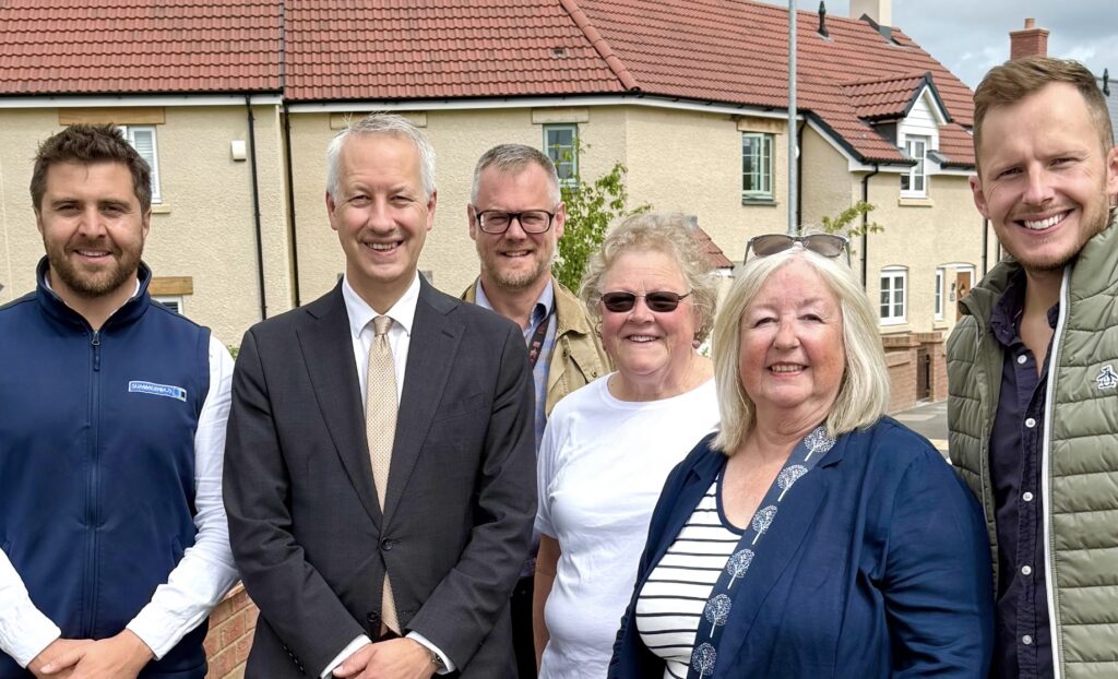 Summerfield-Gideon-Amos-MP-and-Councillors-at-Killams-Park-Taunton-June-2025