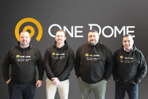 Left to right is David Guttridge, Jarrad Combellack, Gary Rodgers, Ankur Daru